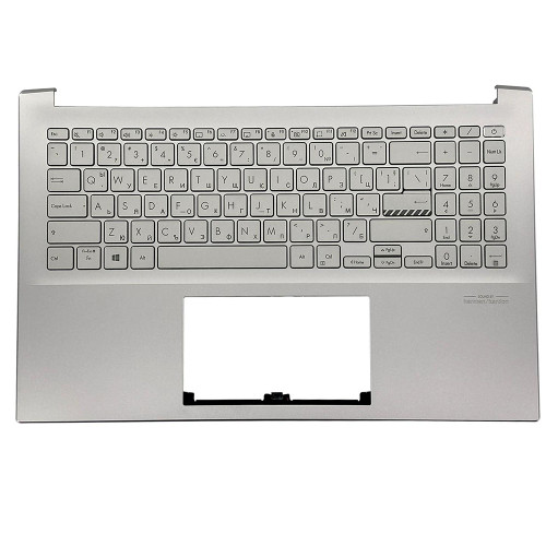 Laptop PalmRest&Keyboard For ASUS Vivobook 15 P3500CPA P3500CPC P3500CPH Silver Top Case With Backlit Bulgaria BG Silver Keyboard