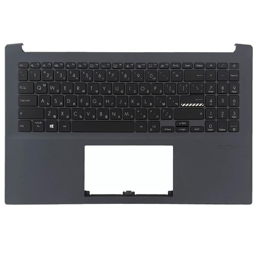 Laptop PalmRest&Keyboard For ASUS Vivobook 15 X3500P X3500PA X3500PC X3500PH Blue Top Case With Backlit Bulgaria BG Black Keyboard