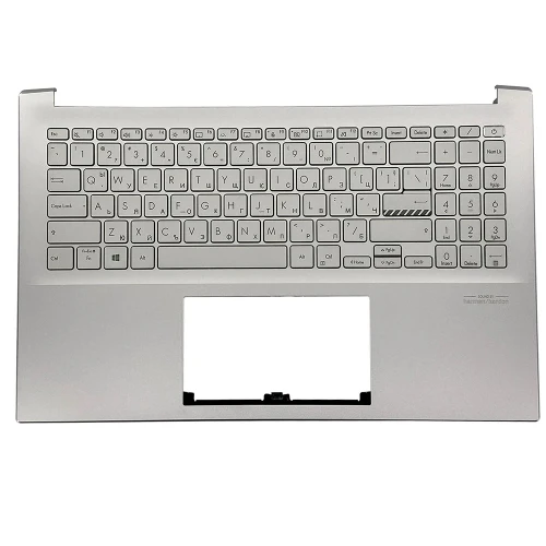 Laptop PalmRest&Keyboard For ASUS Vivobook 15 X3500P X3500PA X3500PC X3500PH Silver Top Case With Backlit Bulgaria BG Silver Keyboard
