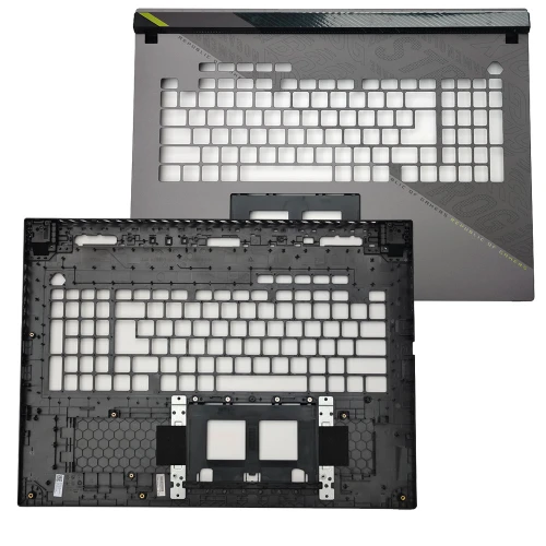 Laptop PalmRest For ASUS ROG Strix SCAR 18 G814FM G814FP Gray Top Case With green letters