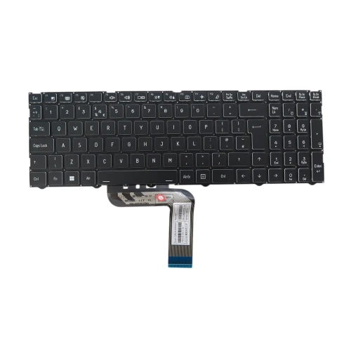Laptop No Backlit Paper Keyboard For CLEVO V561ENM(-S) V561ENN(-S) V561ENP V561ENP(-S) V561ENP(-S)(-D) V561GNM(-S) V561GNN(-S) V561GNP(-S) V561KNM(-S) V561KNN(-S) V561KNP(-S) V561KU V561TU V56TNE United Kingdom UK No Frame New