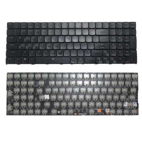 Laptop Keyboard For DBPKM2W351-1N15 E227809 HXF-S 94U-0 KM2W351 V1.5 Black United States US With Backlit Used