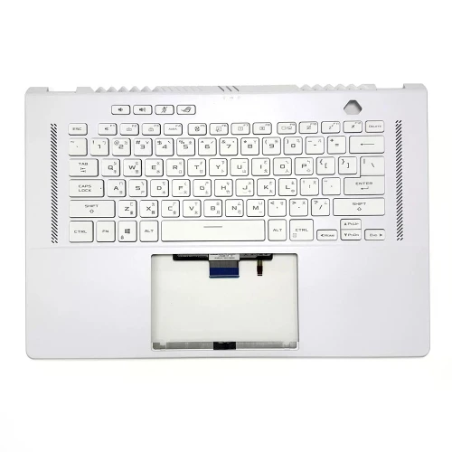 Laptop PalmRest&keyboard For ASUS ROG Zephyrus G15 GA503Q GA503QC GA503QE GA503QM GA503QR GA503QS White Top Case Traditional Chinese TW With Backlit Without Touchpad