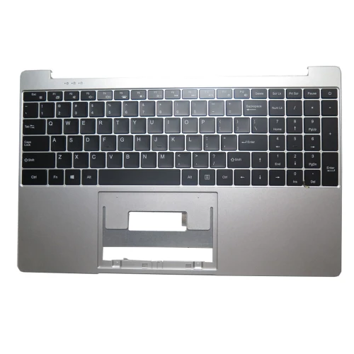 Laptop PalmRest&keyboard For Chicbuy LT1505 Silver Top case United States US Black Keyboard