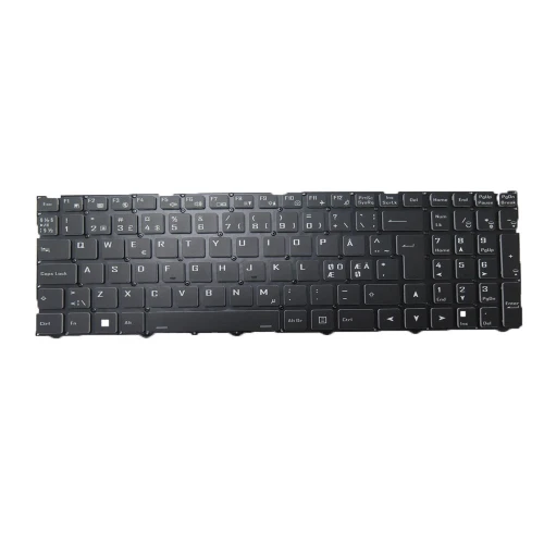 Laptop Backlit Keyboard For ACER Aspire Lite AL15-51M AL15-51 N23L1 Nordic NE Black Frame New