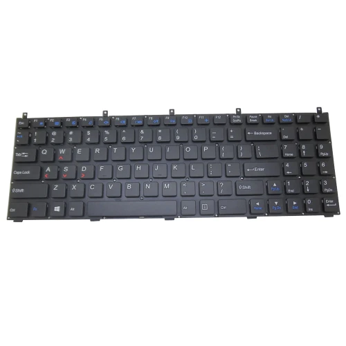 Laptop keyboard For Pioneer DreamBook Power P17 Without Frame United States US Black