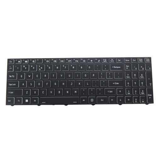 Laptop keyboard For Metabox Aer-X V560GNN With Frame Black United States US Black