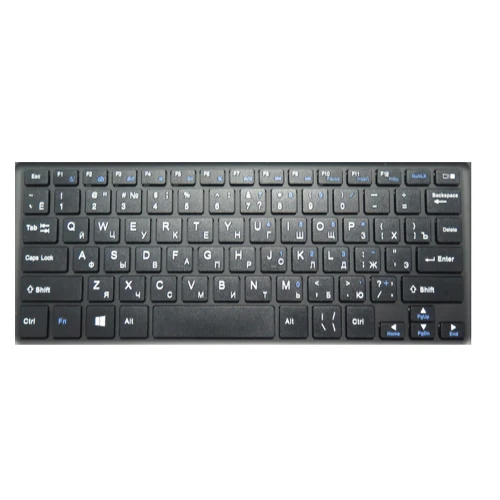 Laptop Keyboard For VANWIN Y116 MB2455010 NB93-131 Russian RU Black New