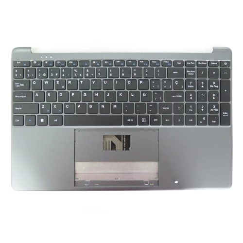 Laptop PalmRest&keyboard For MB3661003 PRIDE+K3908 Gray Top Case Without Backlit Without Touchpad Spanish SP Used