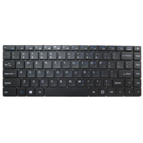Laptop keyboard For THESEUS 14.1 N3160 Without Frame Japanese JP Black 98new