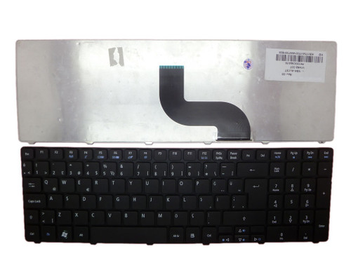 Laptop Keyboard For Packard Bell TE11HC Black Turkish TR 9Z.N3M82.G0T NSK-AUG0T