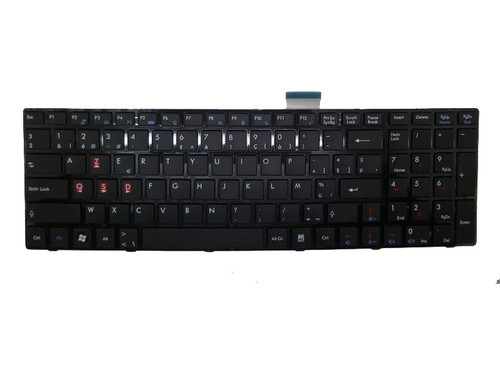 Laptop Keyboard For MSI CX623 CX705MX CX720 FX620DX GE620 GE620DX Black With Black Frame Belgium BE S1N-3EBE261-SA0 V111922AK3 BE MS-168A MS-1737 MS-1738 MS-16G5