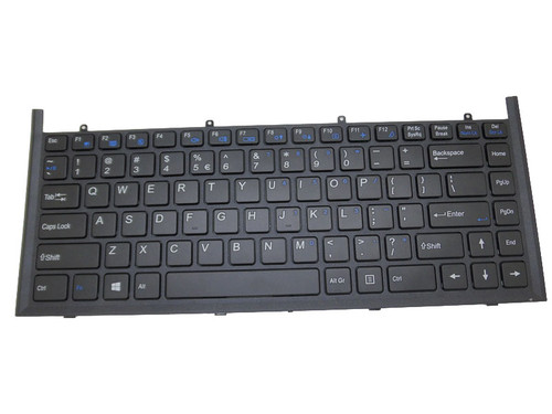 Laptop Keyboard For CLEVO W230ST MP-12R73US-4306 6-80-W84A1-010-1 United States US Black Frame