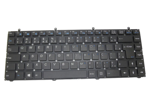 Laptop Keyboard For CLEVO W230ST S0E-NCB1028 002-12R78LHA01 Brazil BR Translucent