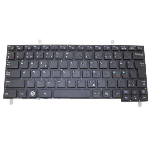 Laptop Keyboard For Samsung N210 N220 Nordic NE NOR BA59-02705H 9Z.N4PSN.11N V114060AK Without Frame Black New
