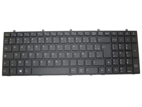 Laptop Keyboard For CLEVO W370ET MP-13H86F0J430 6-80-W6700-061-1 6-80-W6700-062-1 French FR With Black Frame And Backlit