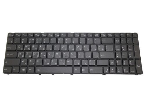 Laptop Keyboard For Gigabyte P25W V111465EK1 2Z703-RU552-S11S Russian RU With Black Frame And Backlit