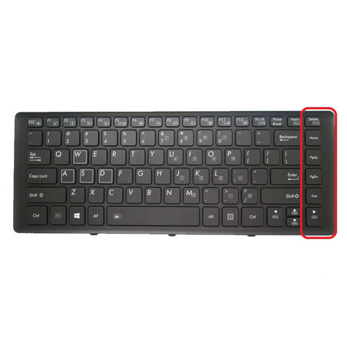 Laptop Keyboard For Gigabyte P34G V138445CS1 2Z703-US344-S10S 2Z703-UI341-E50S United States US With Black Frame And Backlit