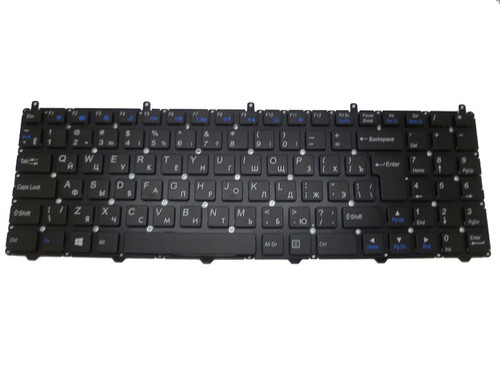 Laptop Keyboard For CLEVO MP-12N73SU-4301 6-80-W6500-281-1D Russian RU Without Frame