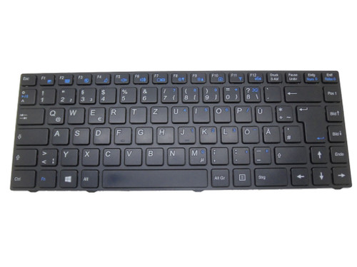 Laptop Keyboard For CLEVO W130EV W130EW W130HU W130HV W130SV MP-10F86D0-4301 6-80-W1300-072-1 X6-80-W1300-071-1 German GR With Black Frame