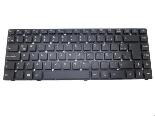 Laptop Keyboard For CLEVO W130EV MP-10F86LA-4303W 6-80-W13S0-480-1 X6-80-W13S0-480-1 W130EV W130EW W130HU W130HV W130SV Latin America LA Without Frame