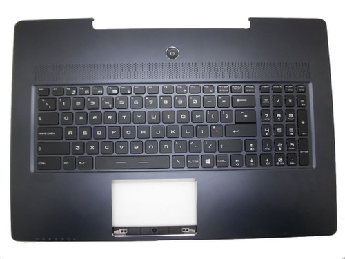 95% new Laptop Palm Rest&Keyboard For MSI GS72 Dark-blue without touchpad V143422AK1 UK United Kingdom S1N-3EUK2S1-SA0 771C413CG0