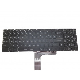 Laptop Keyboard For MSI PE70 PE72 PX60 WS60 6QH 6QI 6QJ 7RJ WS72 WT72 20L 2OK 2OL 2OM 6QK 6QL 6QM 6QN Crystal Keycap & Without Frame United Kingdom UK