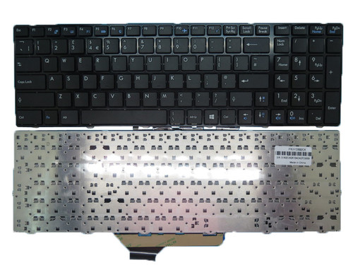 Laptop Keyboard For MSI CR60 CR70 CR61 0M 2M 3M CX61 0NC 0ND 0NE 0NF 0OD 0OL 2OC 2OD 2PC 2PF 2QC 2QF CX70 2PF 2QF GE60 GE70 2OE 2PL GP60 GP70 2PE 2QE United Kingdom UK Black Frame