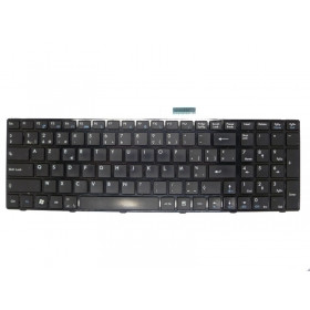 Laptop Keyboard For MSI GT663R GT680 GT680R GT683 GT683DX GT683R GT685 GT685R P600 PR600 PR600X S6000 X620 X620-SU7343W7P Belgium BE Black Frame