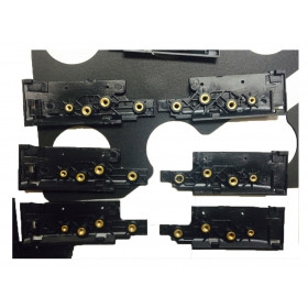 Notebook LCD LED Hinges Axis holder Hinges For Lenovo U530 Touch U530T Replace Top Back cover screw column New  