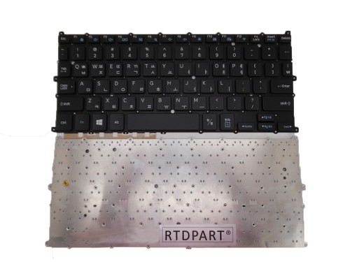 Laptop Keyboard For Samsung NP900X2K 900X2K Korea KR BA59-03993B HMB8136GSA Black Without Frame New