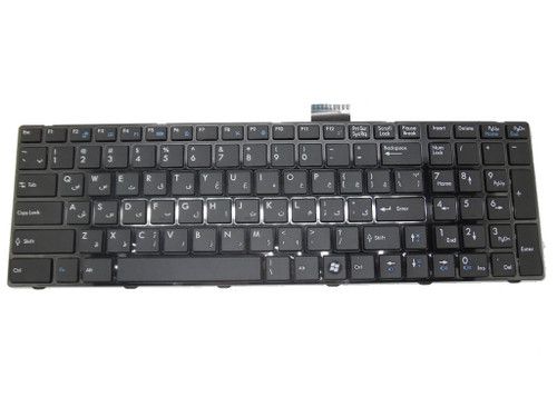 Laptop Keyboard For MSI GP60 2OD GP70 2OD 2PE 2QE 2QF MS-16GA GB GC GD 1755 1756 1758 175A Farsi FS With Black Frame