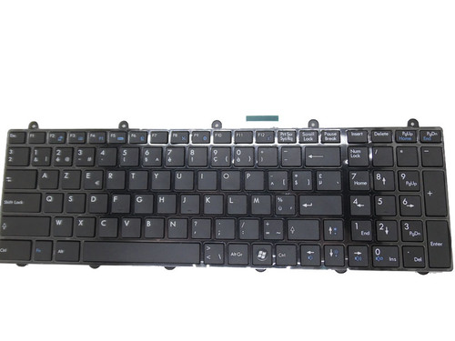 Laptop Keyboard For MSI GT780 GT780D GT780DX GT780DXR GT780R GT783 GT783R GX780 GX780R Belgium BE With Black Frame And Backlit