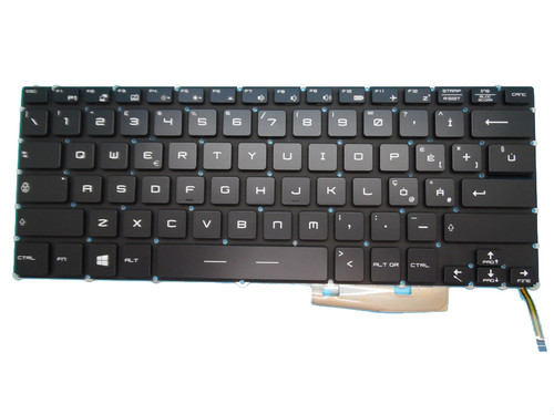 Laptop Keyboard For MSI GS30 2M 2M16SR2 2MDE16SR5 GS32 6QE 7QE GS40 6QE 6QD GS43VR 6RE 7RE MS-14A1 MS-14A2 MS-14A3 Italian IT Without Frame