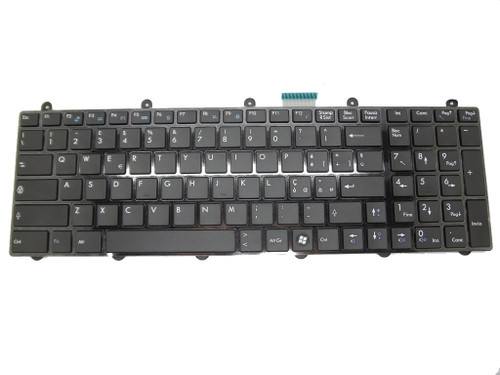 Laptop Keyboard For MSI GT780 GT780D GT780DX GT780DXR GT780R GT783 GT783R GX780 GX780R Italian IT With Black Frame