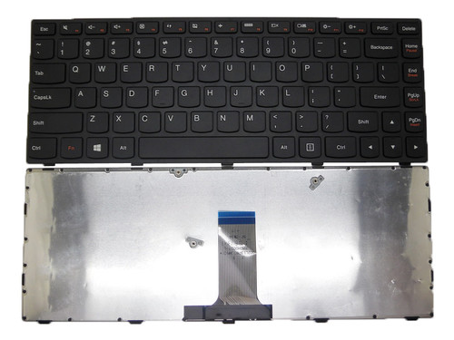 Laptop Keyboard For Lenovo G40-30 G40-45 G40-70 G40-75 G40-80 B40-30 B40-45 B40-70 English US 25214510 MP-13P83US-686 PK1314I1A00 PK130TG1A00 T5G1-US MP-13P8 With Black Frame NO Backlit New