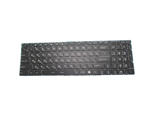 Laptop Keyboard For MSI GS72 6QE 6QC 6QD GT72 2PC 2PE 2QD 2QD81FD 2QD8H11B 2QE 2QE32SR21BW 2QE32SR311BW 2QE32SR351BW 436MX 437MX 6QD 6QE Russian RU Crystal Keycap