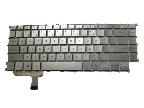 Laptop Keyboard For Samsung NP900X5N 900X5N 900X5U English US BA59-04178A With Backlit Silver New 3 columns