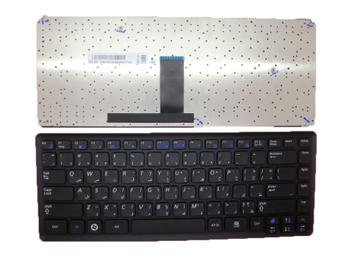 Laptop Keyboard For Samsung X460 Arabia AR BA59-02364E With Black Frame New
