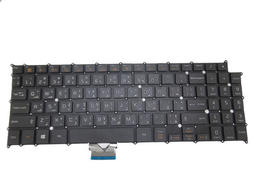Laptop Keyboard For LG 15Z960 HMB8146ELA18 AEW73709815 Arabia AR Black Without Frame