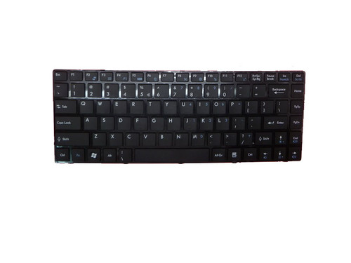 Laptop Keyboard For MSI CR420 CR460 Black With Black Frame US English V111822FK1 UI S1N-2EUS291-SA0