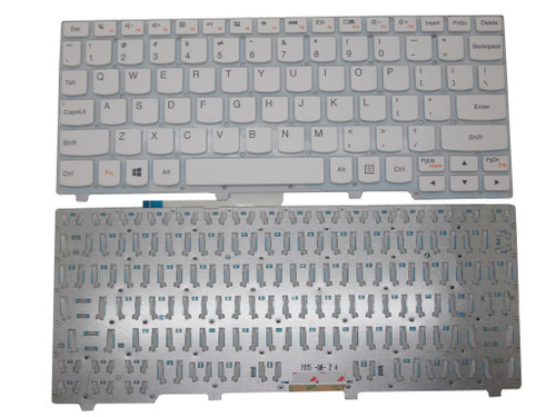 Laptop Keyboard For Lenovo Ideapad 100S-11IBY English US 5CB0K48350 White Without Frame New