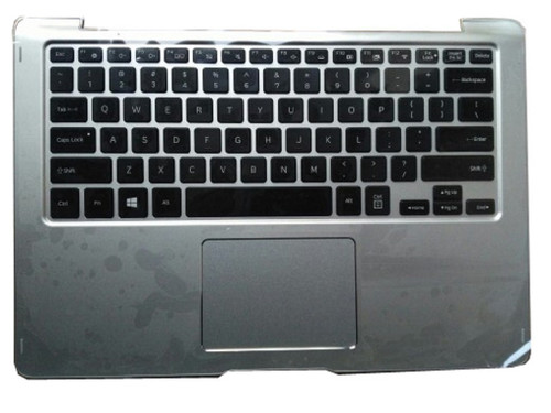 Laptop PalmRest/&Keyboard for Samsung NP900X5N 900X5N Korea KR BA59-04195B with Backlit Fingerprint 90/% New Blue