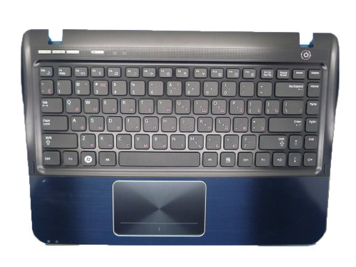Laptop PalmRest&keyboard For Samsung SF311 SF310 Russia RU BA75-02746C BA81-11356A With Touchpad Blue New