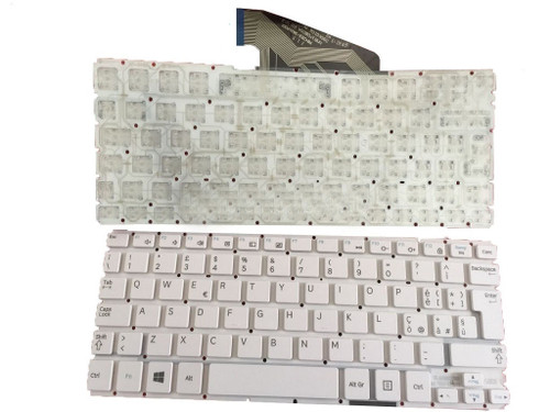Keyboard For Samsung ATIV Tab 3 XE300TZC XQ300TZC 3000TC HMB3708GSA White Italy IT New  