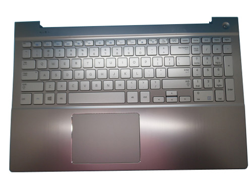 Laptop PalmRest&keyboard For Samsung NP880Z5E NP870Z5E NP780Z5E 880Z5E 770Z5E 780Z5E English US BA75-04741A BA59-03664A With Touchpad Silver New