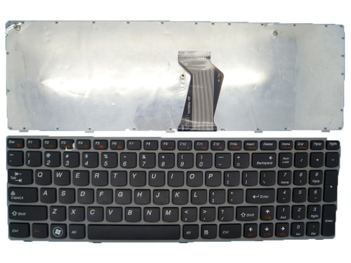 Laptop Keyboard For Lenovo Z560 Z560A Z565 Z565A G570 G575 US English 25010793 V-117020AS1-US Z650-US With Gray Frame New