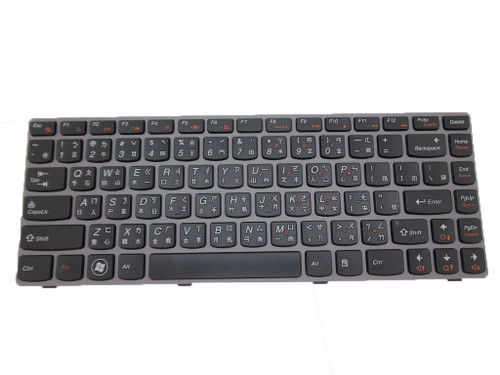 Laptop Keyboard For Lenovo Z370 Z375 Z470 Z475 Traditional Chinese TW 25012015 MP-10A13RC-6862 With Purple Frame New