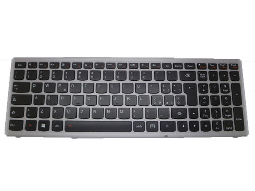 Laptop Keyboard For Lenovo Z500 P500 P500T Z500A Italy IT 25206553 V-136520FK1-IT Backlit With Gray Frame