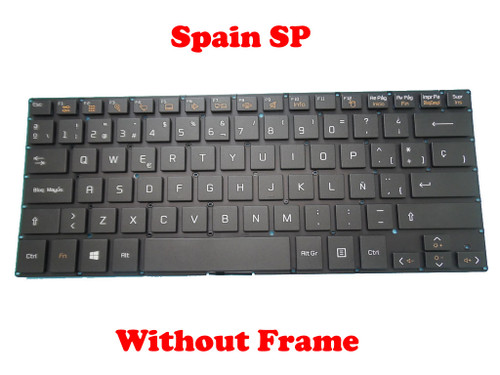 Laptop Keyboard For LG 13U360 13U360-E 13U360-L 13UD360 13UD360-L LG13U36 LGM15C26E0-161 Black Spain SP